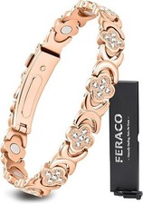 Pulsera De Cobre Con Imanes De Alta Potencia Para Alivio Del Dolor Pro