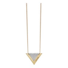 Image of Guess Gold Plated Revers Necklace UBN83068
