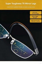 All-In-One Ultra-Light Durable Comfortable Sturdy HD Multi-Focus Reading Glasses