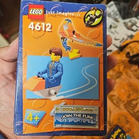 LEGO Jack Stone Super Glider 4612 Turbo Chopper 4613 Vehicle Sets Crewman