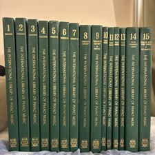 The International Library Of Piano Music Complete Set Volumes 1 Through 15 1968