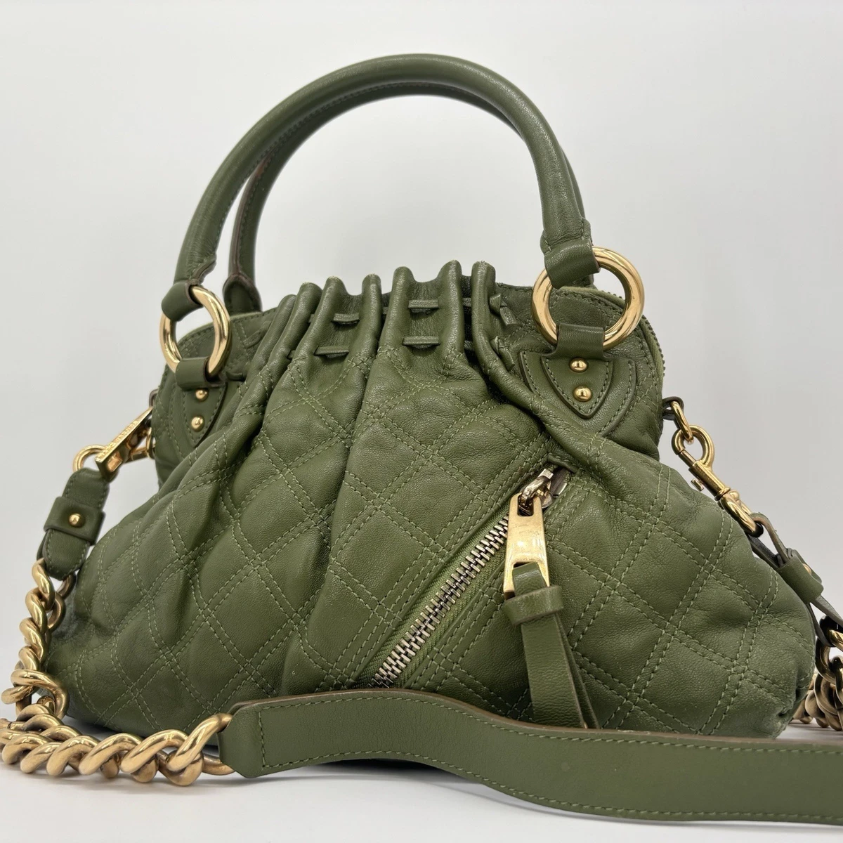 Marc Jacobs Leather Exterior Green Bags & Handbags for Women | eBay