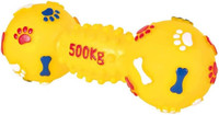 Trixie Hantel - Robustes Hundespielzeug Zum Kauen & Apportieren - 19 Cm, Hundeba