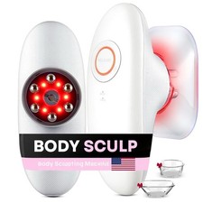 3-in-1 Body Sculpting Machine   Cellulite Massager with Cupping  Red Ligh
