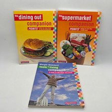 Vintage Weight Watchers Companion Books Lot of 3 Dining Out Supermarket 1999