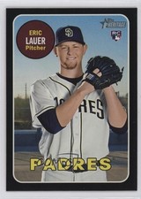 2018 Topps Heritage High Number Black Border /50 Eric Lauer #685 0t0b