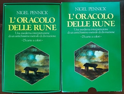 Das Runenorakel + Box +25 Karten - Pennick (Armenien 2001)