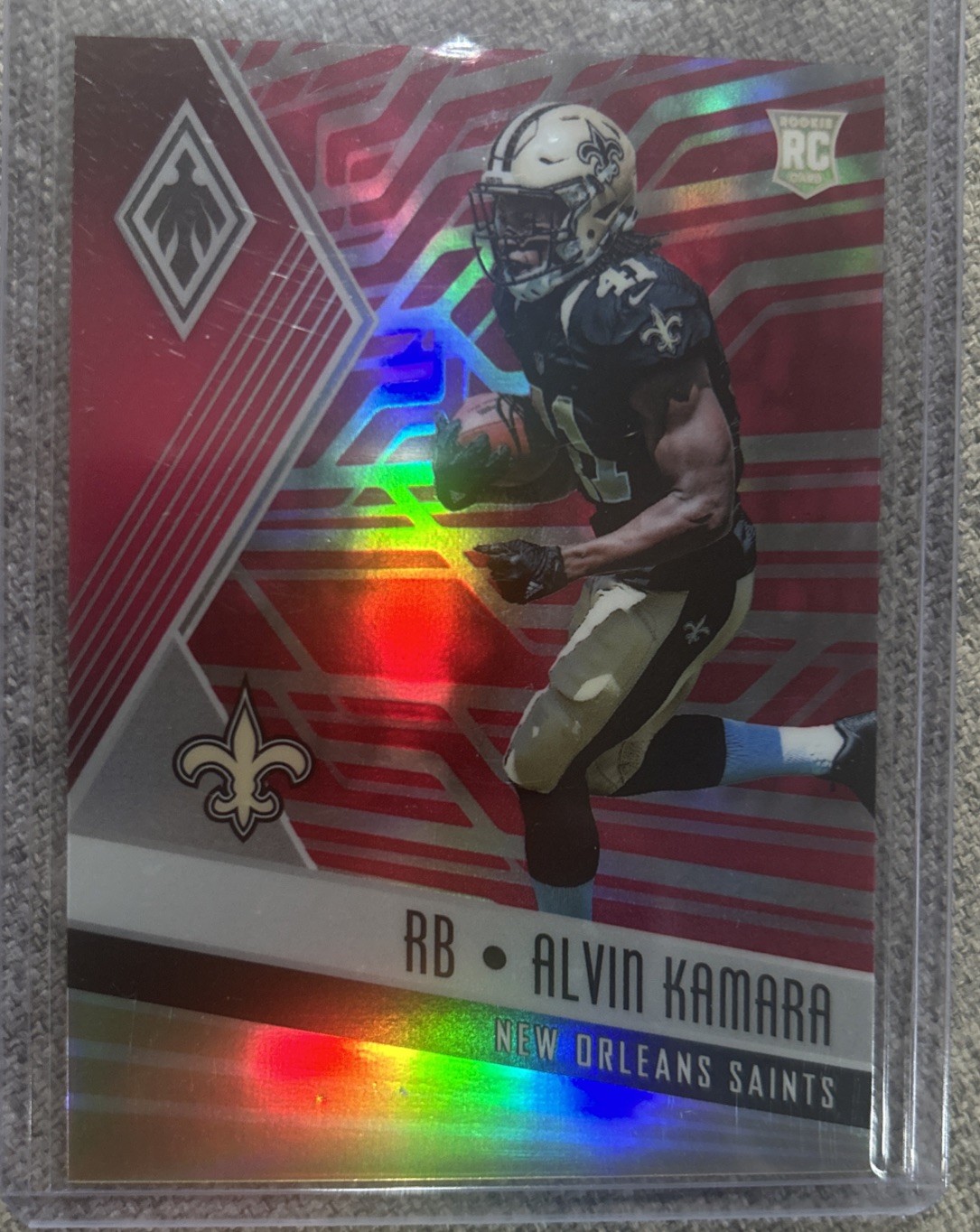 2017 Phoenix Alvin Kamara Rookie Pink /199 Saints Rookie 🔥🔥