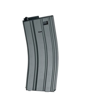 ASG Airsoft M-Serie AEG Magazin 30. Kunststoff Low Cap 6mm bbs 