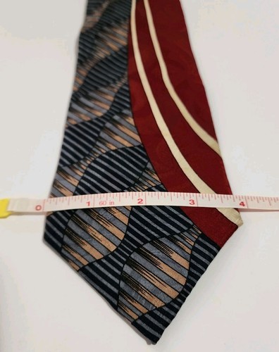 Boston Traders Men's Classic Necktie 100% Silk Tie - Picture 7 of 7