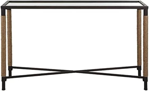Coastal Chic  Braddock Iron & MDF Console Table - Stylish & Functional - Picture 4 of 4