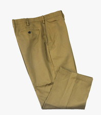 Lands End Balsam Bark Chino Pants Traditional Fit Comfort Waist 35 35/27 New