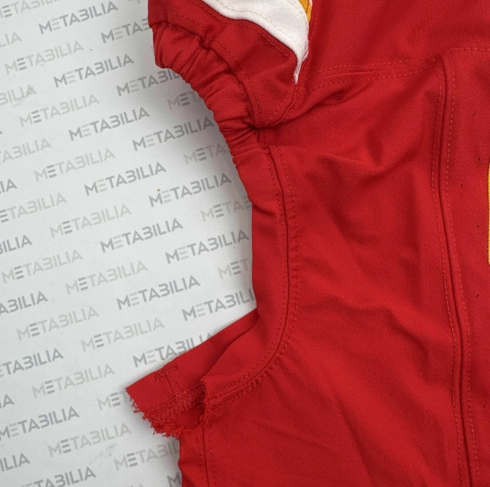 Camiseta Gardner Minshew Chiefs First Home Game Worn Vs Eagles 9-14-25 temporada usada - Imagem 3 de 4