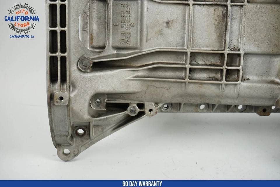 99-03 Mercedes R129 SL500 E430 CLK430 M113 sección superior cárter de aceite 1130140102 OEM Foto 4 de 4