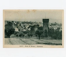 Porto San Giorgio Fermo Marche Cartolina Viaggiata Anni 30