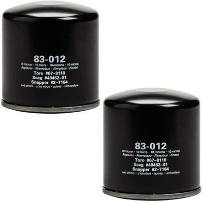 2pk Oregon Oil Filter Scag Toro Tiger Cat Riding Mowers 484862-01 67-8110