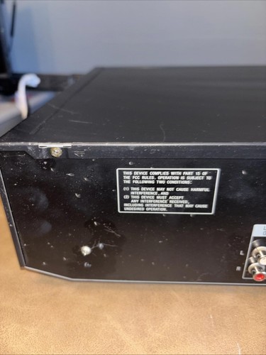 Sony CDP-CE315 5 Disc CD Player Changer Tested & Works No Remote - Picture 9 of 10