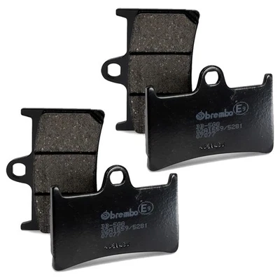 4 PASTILLES DE FREIN AVANT BREMBO 07077 YAMAHA T-MAX 560 2021 - Photo 1/4