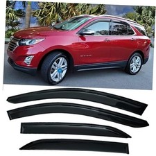 4PCS Premium Rain Guards Window Visors for Chevrolet Chevy 2018-2024 Equinox