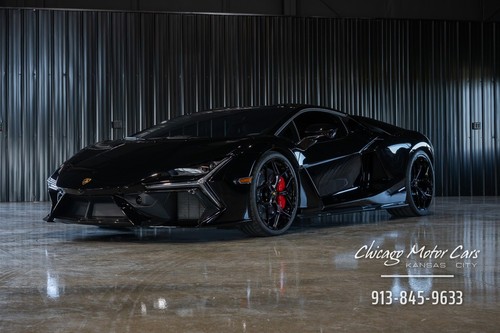 2025 Lamborghini Revuelto Coupe Only 700 Miles! Black on Red Color Combo! Full