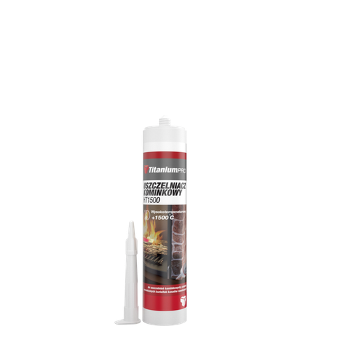 Fireplace Flues Stove High Temperature Silicone Sealant Heat Resistant 1500°C - Picture 3 of 3