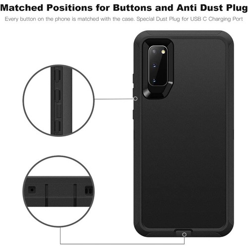 Defender Case Cover For Samsung S20 S21 S22 Ultra Blet Clip Hoster fit Otterbox - 第 21/38 張圖片