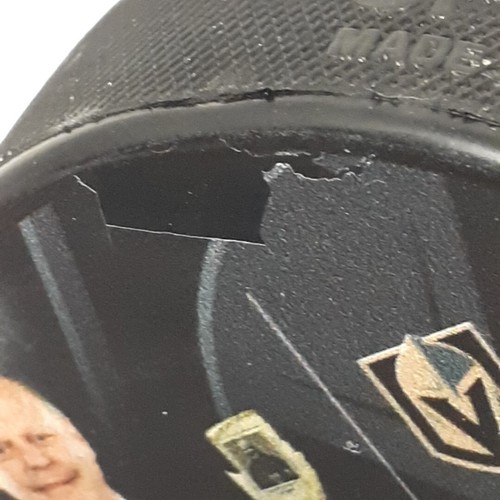 Used Vegas Golden Knights Gerard Gallant Jack Adams Award 2018 VGK Hockey Puck - Picture 4 of 9