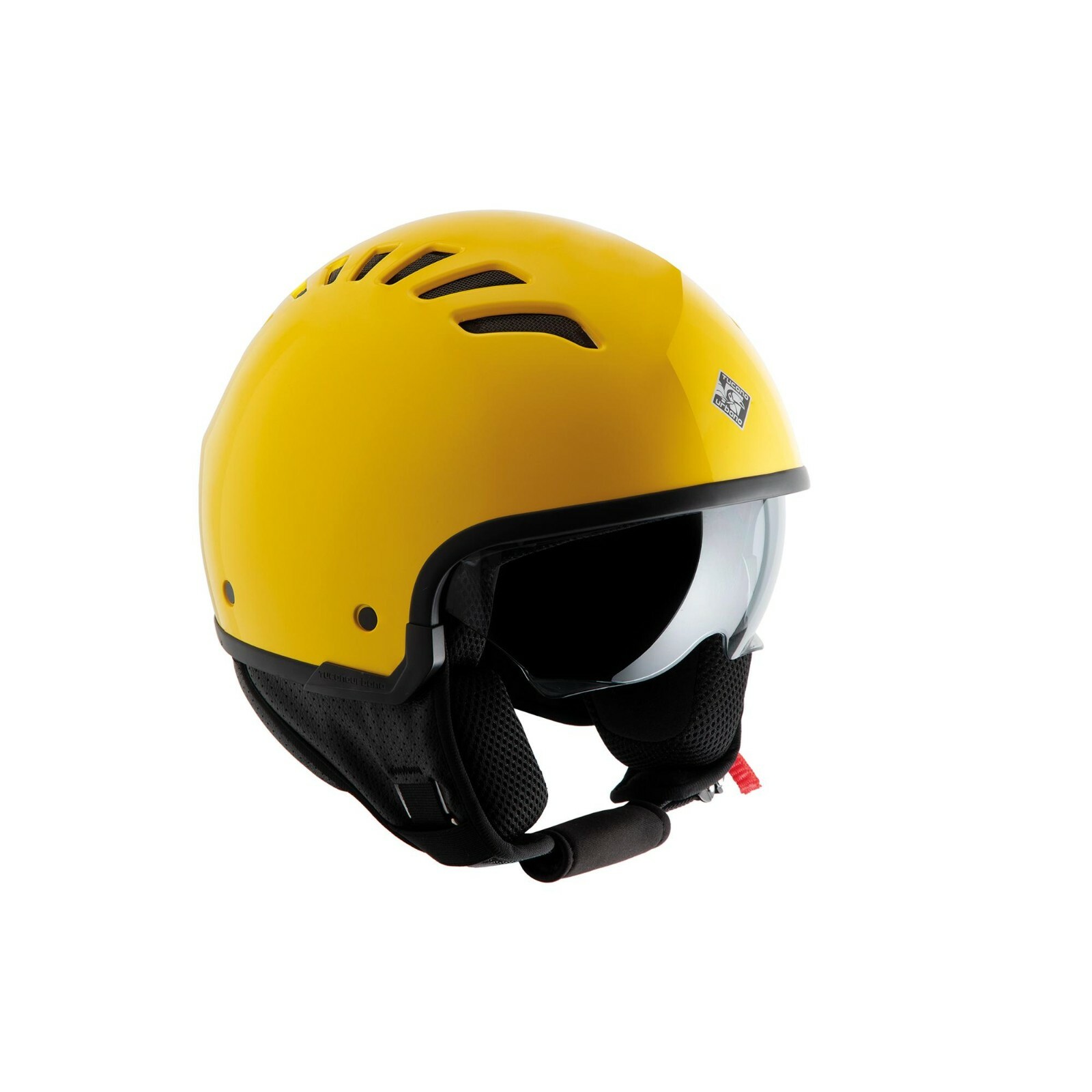 Casco Tucano Urbano El Fresh Giallo Tucano Lucido L