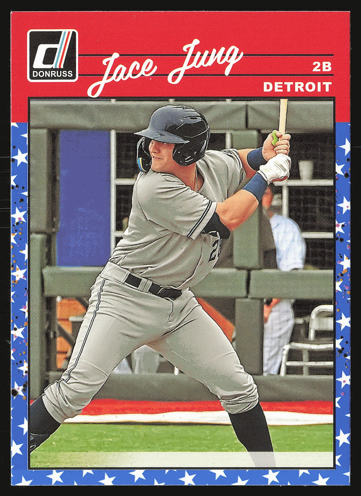2023 Donruss #252 Jace Jung Independence Day