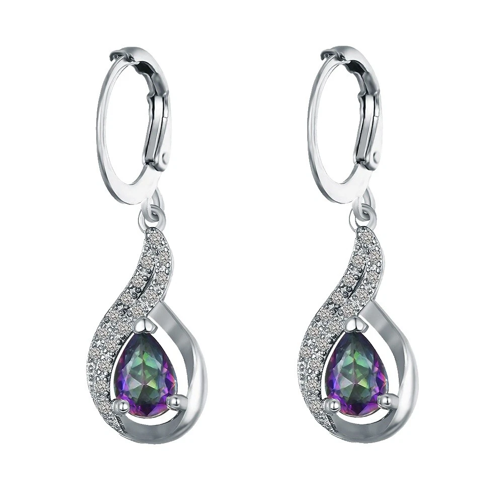 Mystic Topaz Mystic Topaz 18k Family & Friends Pendientes de Moda