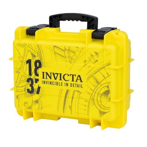 Коллекционный корпус часов Invicta Dive Impact с 8 слотами, желтый (DC8-SKCYEL)