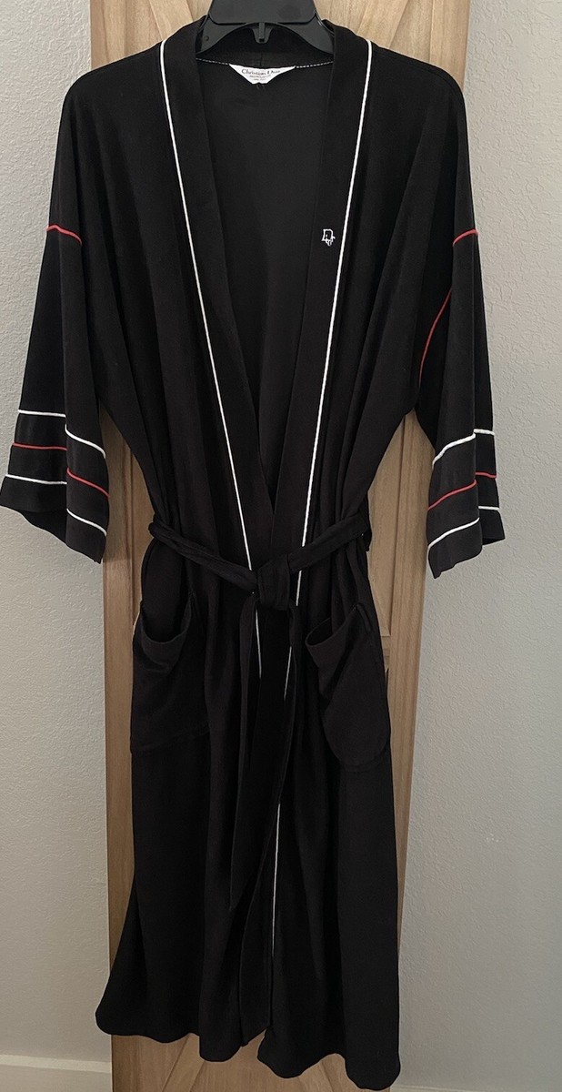 Christian Dior Monsieur コーデュロイ ベスト M Vintage Christian Dior Monsieur Robe Mens One Size Black Red