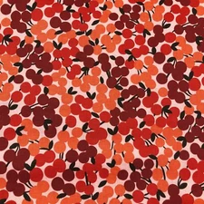 1 Yard CHERRY Wishwell Cheery Blossom Robert Kaufman Cotton Fabric WEL-20296-99