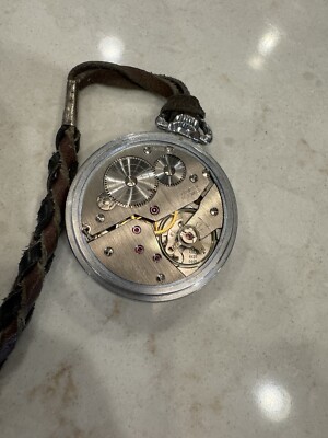 ARNEX Unitas Cal. 6431/6445 Railroad Pocket Watch 17 Jewels-WORKS