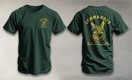 Ägypten El-Sa'ka Thunderbolt Unit 777 Special Forces Militär T-Shirt - Bild 8 von 8