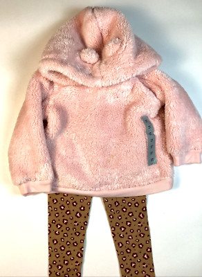 Carter's Toddler Girl Sweater & Leggings 2-Piece Set, Size: 3T -Please Read Desc