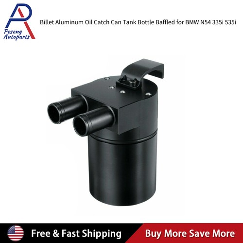 Réservoir D'huile En Alliage D'aluminium Noir Haute