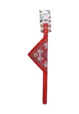 Large Dog Collar with Red Bandana