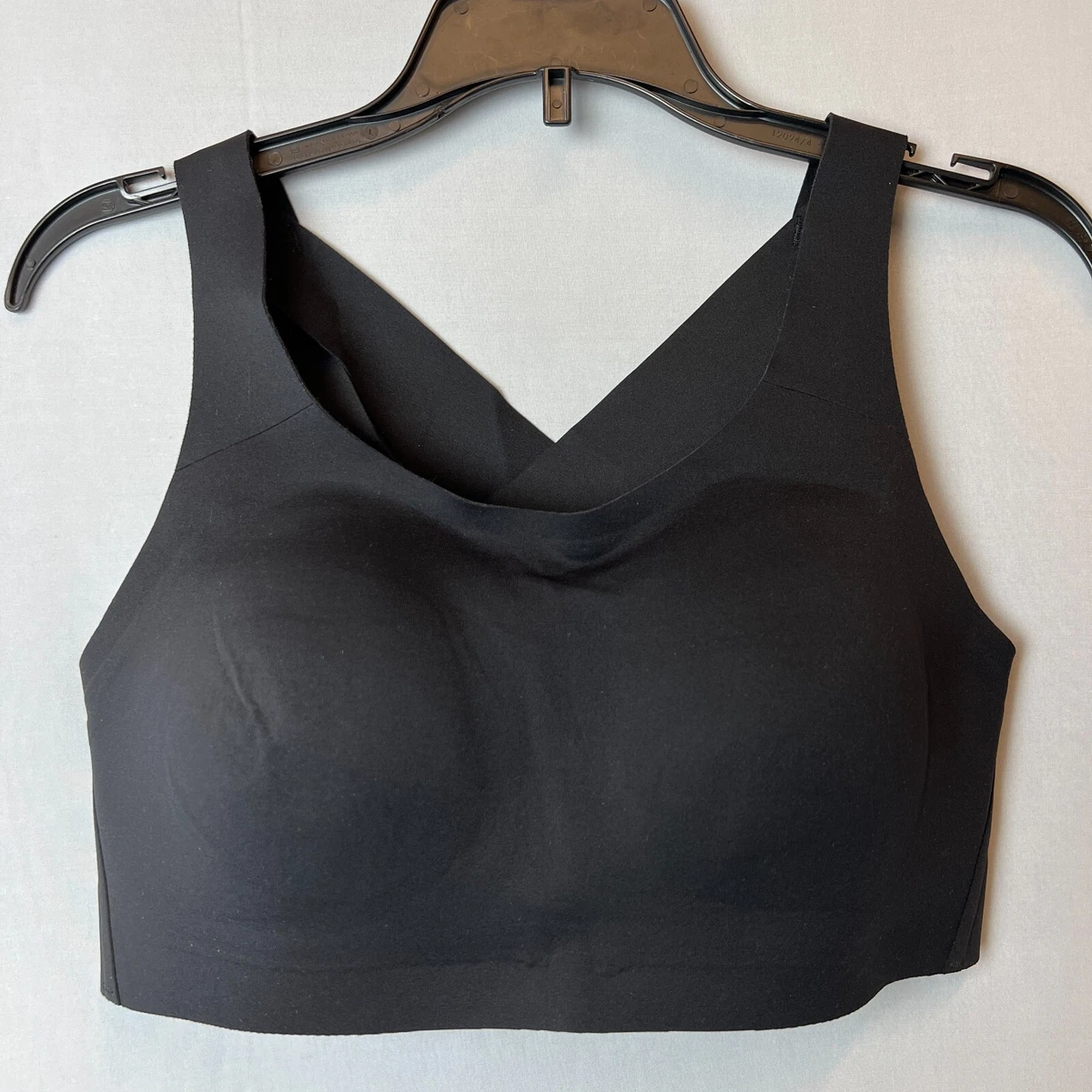 Lululemon Sports Bra Enlite Weave-Back 36C Black, High Support Running