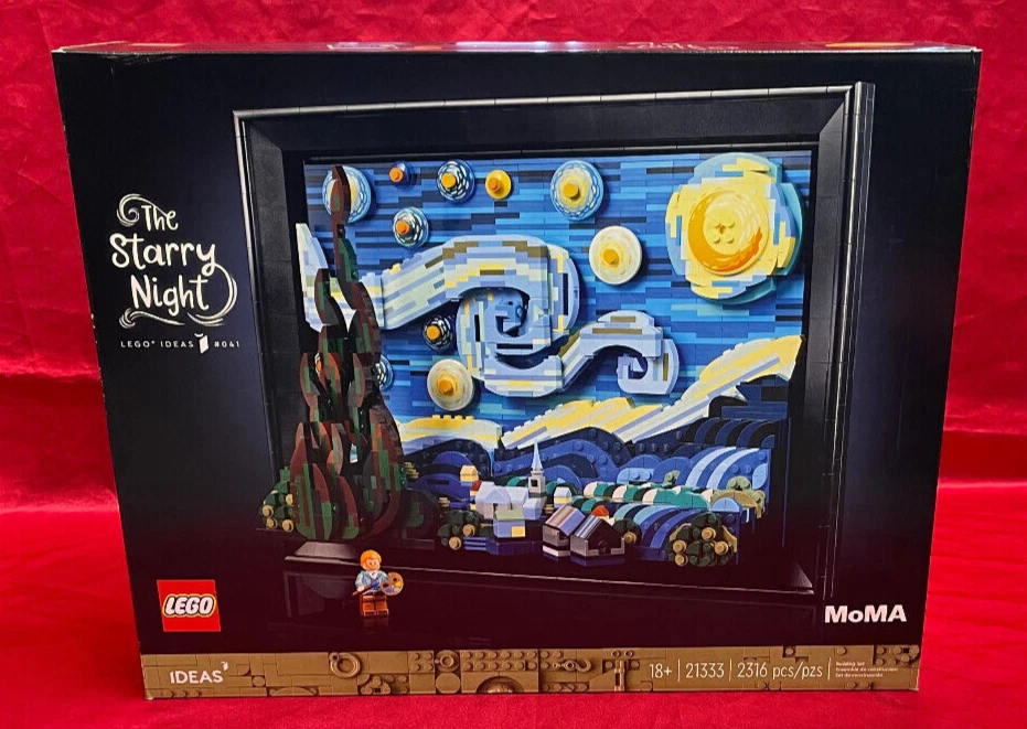 LEGO Ideas Vincent van Gogh The Starry Night 21333 BRAND NEW