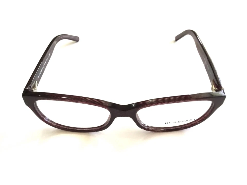 Gafas Burberry B 2106 Marrón 3224 Tamaño 54mm Marco Óptico Nuevas Auténticas Foto 4 de 4