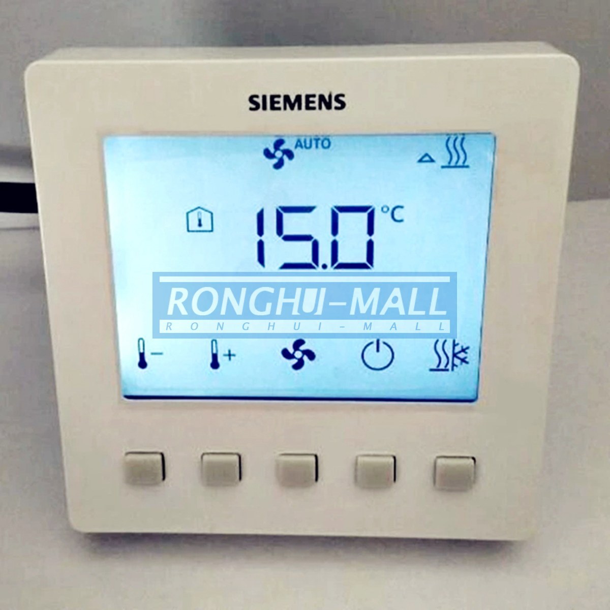 1PCS new For SIEMENS fan coil room thermostat RDF510 two