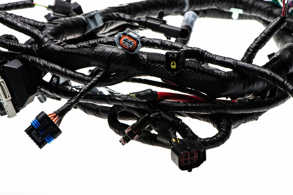 04 Arnés de cables de motor diésel Ford F250 F350 Super Duty 04-05 Excursion 6,0 L OEM Foto 3 de 4