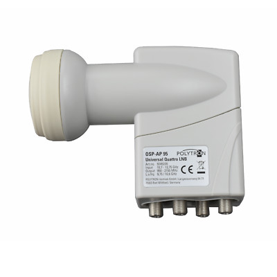Polytron OSP-AP 95 Quattro LNB, Empfangsstabilität in Profi-Qualität