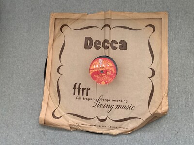ST MATTHEW PASSION 78 RPM RECORD 12'' REGINALD JACQUES ORCH K1679