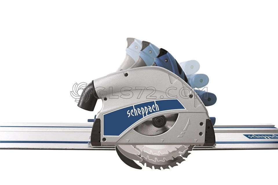 230V SCHEPPACH PL55 PLUNGE SAW + 1400 mm GUIDE TRACK CIRCULAR BLADES - Image 2 of 4