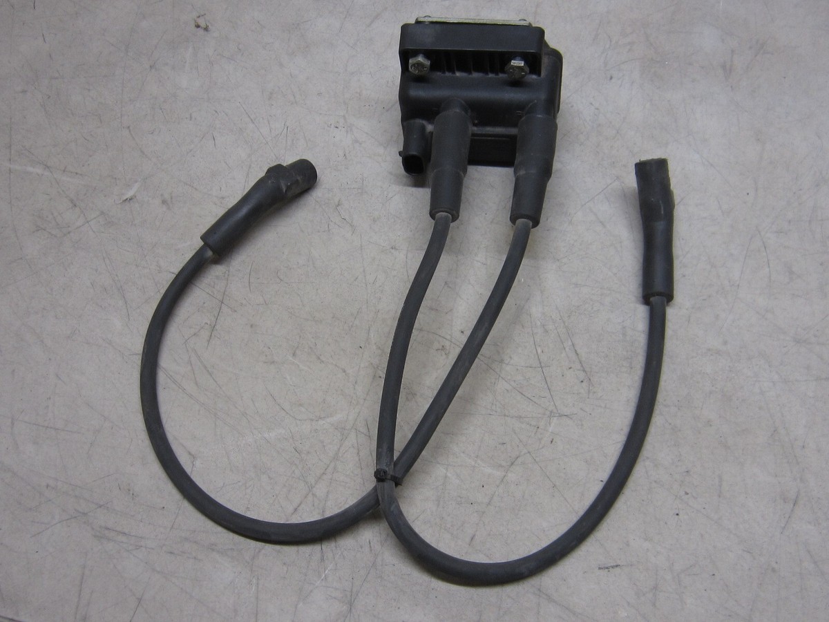 Harley '00 FLHTC coil w/wires off of a runner, 31629-99, works