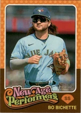 2024 Topps Heritage Bo Bichette #NAP-2 Toronto Blue Jays