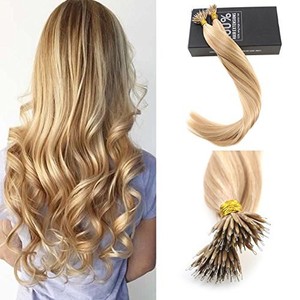 Ponytail Clip In Hair Extensions Highlight Blonde 27613