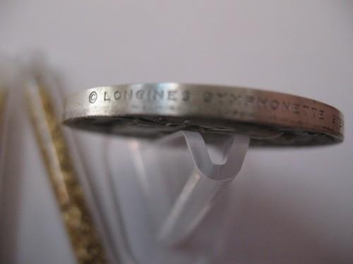 1+ OZ LONGINES SOLIDE STERLINGSILBER 1901 WALTER REED 3D HOCHRELIEF MÜNZE + GOLD - Bild 5 von 8
